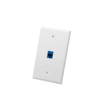 ICC ICC-IC107LF1WH FACEPLATE- OVERSIZED- 1-PORT- WHITE