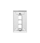 ICC ICC-IC107S03WH FACEPLATE- ID- 1-GANG- 3-PORT- WHITE