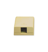 ICC ICC-IC107SB1IV SURFACE MOUNT BOX- 1-PORT- IVORY