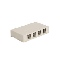 ICC ICC-IC107SB4WH SURFACE MOUNT BOX- 4 PORT- WHITE