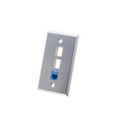 ICC ICC-IC107SF3SS FACEPLATE- STAINLESS STEEL-1-GANG-3-PORT