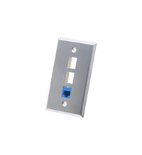ICC ICC-IC107SF3SS FACEPLATE- STAINLESS STEEL-1-GANG-3-PORT