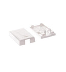 ICC ICC-IC108SB1WH SURFACE MOUNT BOX- ELITE- 1-PORT- WHITE