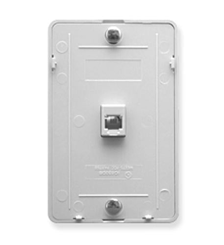 ICC ICC-IC630DB6WH Wall Plate IDC 6P6C - White