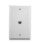 ICC ICC-IC630E60WH WALL PLATE- VOICE 6P6C- WHITE