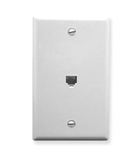 ICC ICC-IC630E60WH WALL PLATE- VOICE 6P6C- WHITE
