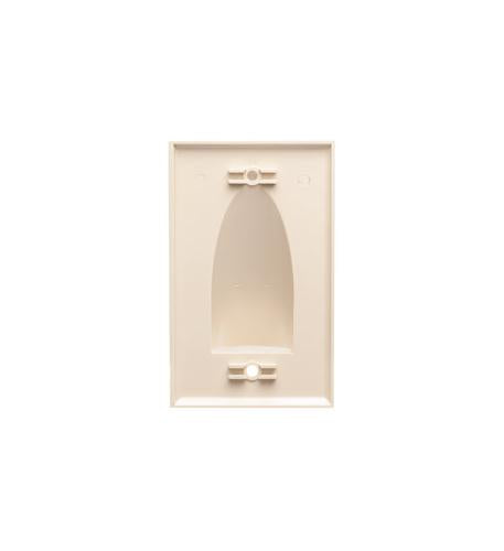 ICC ICC-IC640BSSIV FACEPLATE- 1-GANG- BULK NOSE- IVORY