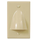 ICC ICC-IC640BSSIV FACEPLATE- 1-GANG- BULK NOSE- IVORY