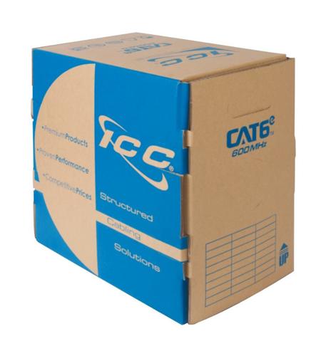 ICC ICC-ICCABR6EBL CAT6e CMR PVC Cable Blue