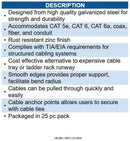 ICC ICC-ICCMSJH955 J-HOOK- 4in-  90degrees- 25 PK