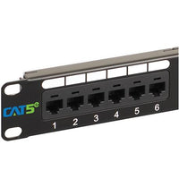 ICC ICC-ICMPP0245E PATCH PANEL- CAT 5e- 24-PORT- 1 RMS