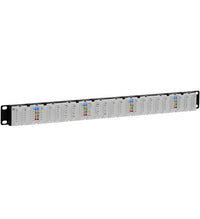 ICC ICC-ICMPP0246B PATCH PANEL- CAT 6A- 24-PORT- 1 RMS