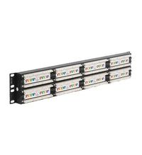 ICC ICC-ICMPP04860 PATCH PANEL- CAT 6- 48-PORT- 2 RMS