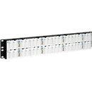ICC ICC-ICMPP0486B PATCH PANEL- CAT 6A- 48-PORT- 2 RMS