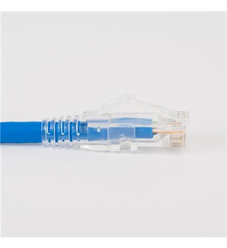 ICC ICC-ICPCSF05BL PATCH CORD CAT6 CLEAR BOOT 5' 25 PK BL