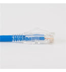 ICC ICC-ICPCSF10BL PATCH CORD- CAT 6-CLEAR BOOT-10'-25PK-BL