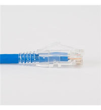 ICC ICC-ICPCST01BL PATCH CORD CAT6 CLEAR BOOT 1' BLUE