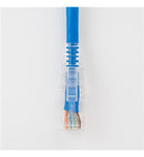 ICC ICC-ICPCST01BL PATCH CORD CAT6 CLEAR BOOT 1' BLUE