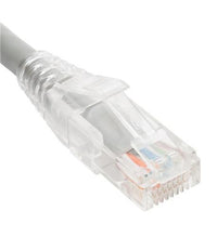 ICC ICC-ICPCST01GY PATCH CORD CAT6 CLEAR BOOT 1' GRAY