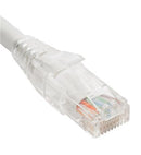 ICC ICC-ICPCST05WH PATCH CORD CAT6 CLEAR BOOT 5' WHITE