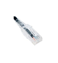 ICC ICC-ICPCSY01BK PATCH CORD- CAT 6 SLIM CLEAR SR 10PK 1FT