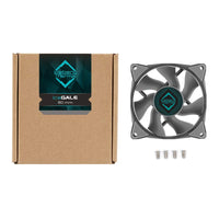 Iceberg Thermal ICEGALE08-B0A IceGale - Case fan - 80 mm - 29 cfm - Gray