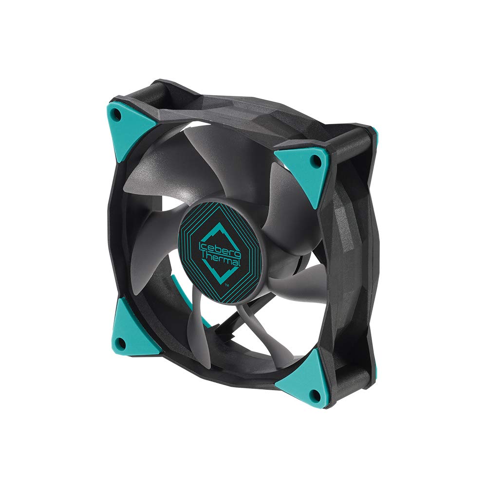 Iceberg Thermal ICEGALE08-C0A IceGale - Case fan - 80 mm - 800-2000 rpm - Black