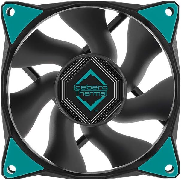 Iceberg Thermal ICEGALE08D-C0A IceGale Xtra - Case fan - 80 mm - Black