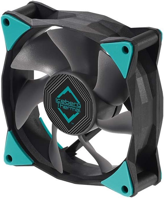 Iceberg Thermal ICEGALE08D-C0A IceGale Xtra - Case fan - 80 mm - Black