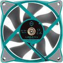 Iceberg Thermal ICEGALE08X-A0A IceGale Xtra Case fan - 80mm - 800-3000 rpm -Teal