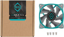 Iceberg Thermal ICEGALE08X-A0A IceGale Xtra Case fan - 80mm - 800-3000 rpm -Teal