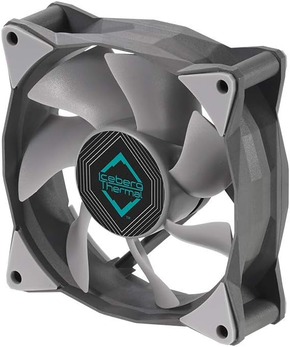 Iceberg Thermal ICEGALE08X-B0A IceGale Xtra - Case fan - 80 mm - Gray