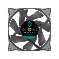 Iceberg Thermal ICEGALE12-B0A IceGale - Case fan - 120 mm - 500-1850 rpm - Gray
