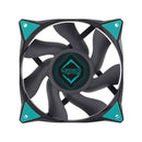 Iceberg Thermal ICEGALE12-C0A IceGale - Case fan - 120 mm - 1850 rpm - Black
