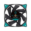 Iceberg Thermal ICEGALE12-C0A IceGale - Case fan - 120 mm - 1850 rpm - Black