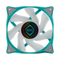 Iceberg Thermal ICEGALE12A-D0B IceGale - Case fan - ARGB - 120 mm - Teal