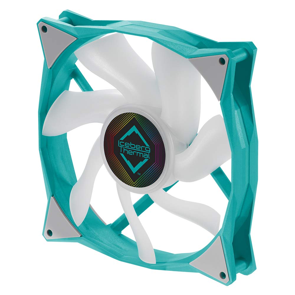 Iceberg Thermal ICEGALE14A-D0A IceGale - Case fan - ARGB - 140 mm - Teal