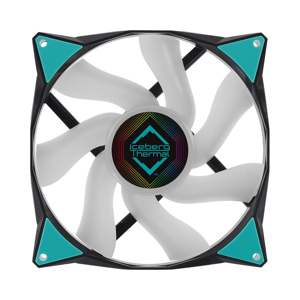 Iceberg Thermal ICEGALE14A-E0A IceGale - Case fan - 140 mm - 500-1600 rpm -Black