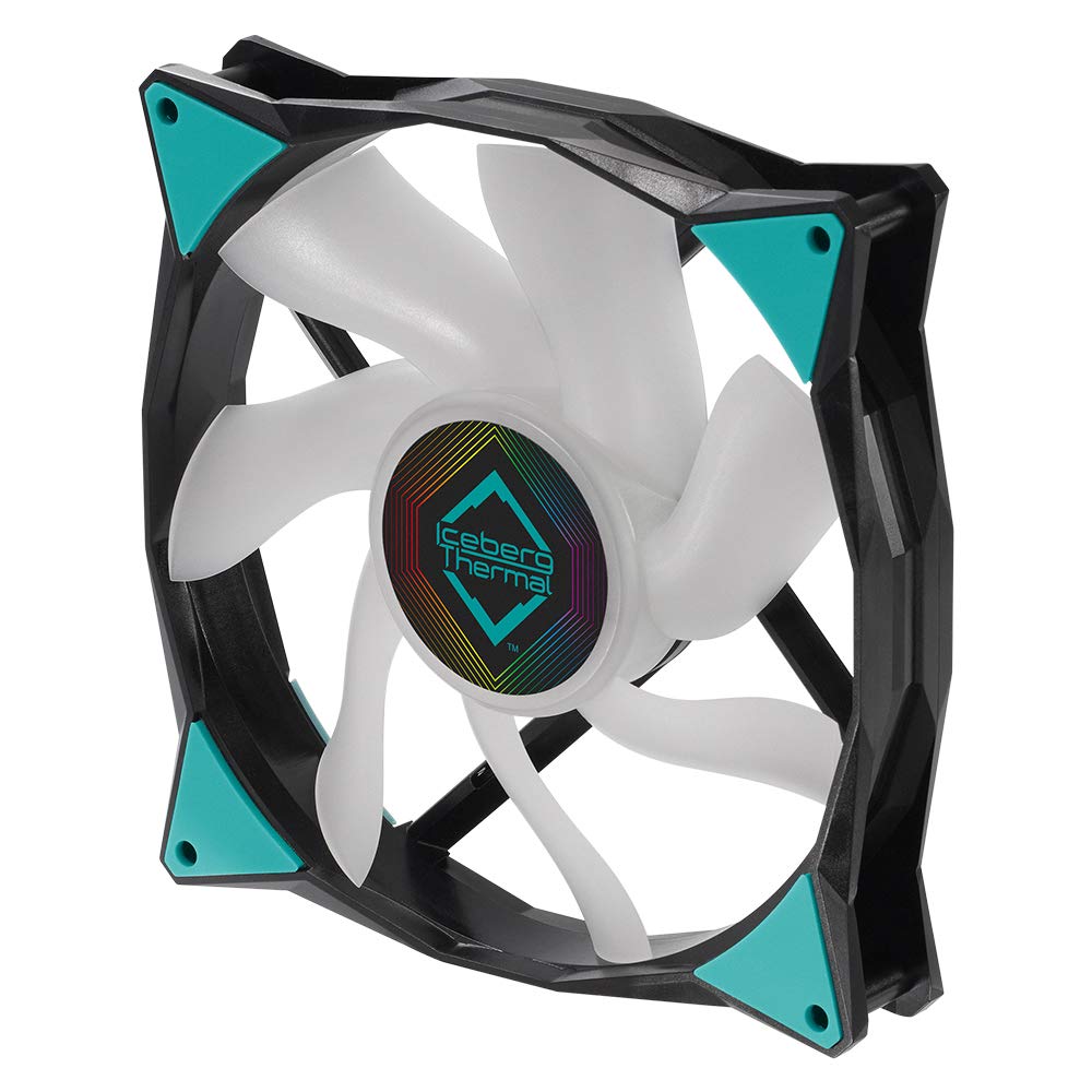 Iceberg Thermal ICEGALE14A-E0A IceGale - Case fan - 140 mm - 500-1600 rpm -Black