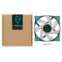 Iceberg Thermal ICEGALE14A-E0A IceGale - Case fan - 140 mm - 500-1600 rpm -Black