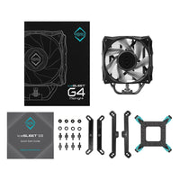 Iceberg Thermal ICESLEETG4MD-BBB-00A IceSleet G4 Midnight - Processor cooler