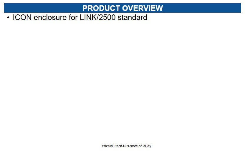 Ingenico ICN351877 ICON enclosure for LINK/2500 standard