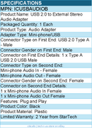 StarTech ICUSBAUDIOB Audio USB Adapter - Plug and Play - Black