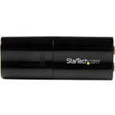 StarTech ICUSBAUDIOB Audio USB Adapter - Plug and Play - Black