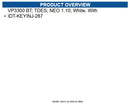 ID Tech IDMR_BT93133PW2 KEYINJ-287 VP3300 BT; TDES; NEO 1.10; White