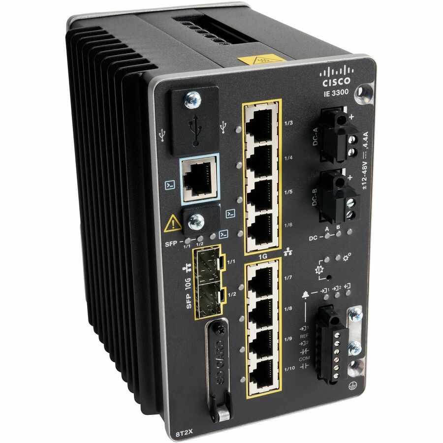 Cisco IE-3300-8T2S-E Catalyst IE-3300-8T2S Rugged Switch - Manageable