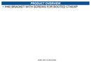 Honeywell IH40-BK-45S IH40 BRACKET WITH SCREWS FOR BOOTED CT40/XP