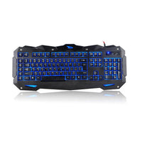 iMicro Cobra IM-KBCOBV8 110-Key Wired USB LED Backlit Gaming Keyboard