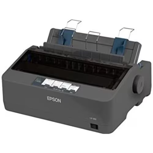 Epson C11CC24001 LX-350 9-Pin Dot Matrix Printer Black 80Col USB Parallel Serial