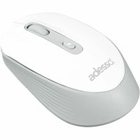 Adesso IMOUSE-A30W Wireless Mouse with AI CoPilot Shortcut Button (White)